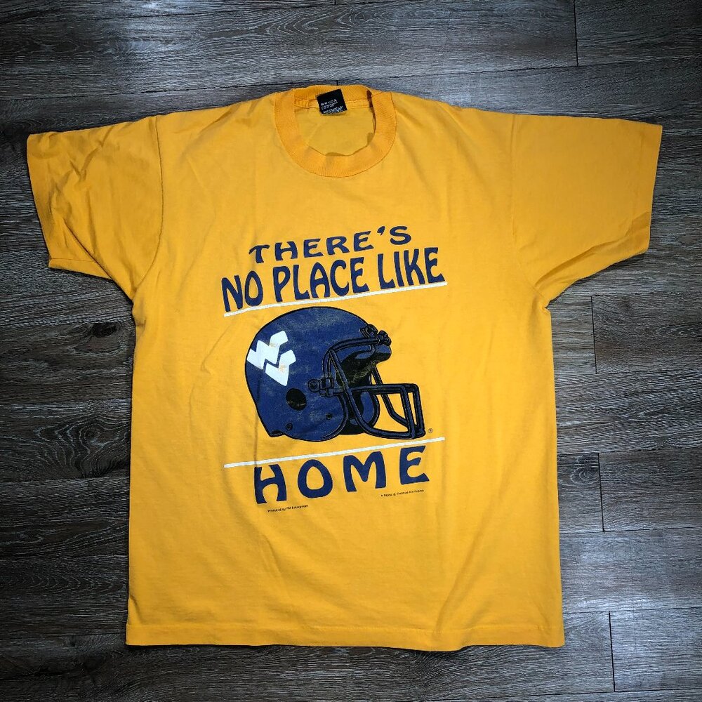 West Virginia Shirt Mens XL Football WVU Screen Stars Single Stitch USA Vintage
